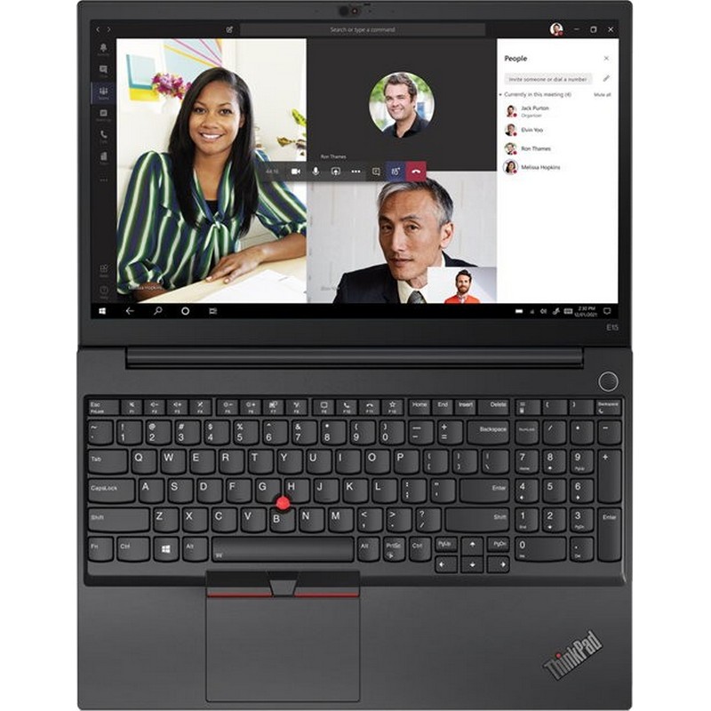 Ноутбук Lenovo ThinkPad E15 G3 AMD 15.6" FHD (1920x1080) IPS AG 300N, Ryzen 7 5700U 1.8G, 2x8GB DDR4 3200, 512GB SSD M.2, AMD Radeon Graphics, WiFi 6, BT, FPR, IR Cam, 3cell 57Wh, 65W USB-C, Win 10 Pro, 1Y CI 20YG003VRT 20YG003VRT