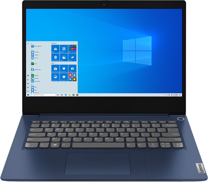Ноутбук Lenovo IdeaPad 3 14ITL05 14.0'' FHD(1920x1080) IPS/Intel Celeron 6305 1.80GHz Dual/8GB/128GB SSD/Integrated/WiFi/BT5.0/0.3MP/4in1/6 h/1,5 kg/DOS/1Y/BLUE 81X70084RK 81X70084RK