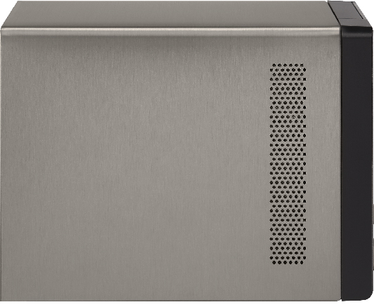 Сетевой RAID-накопитель QNAP 8 отсеков для HDD 2,5", HDMI-порт. Четырехъядерный Intel Celeron J1900 2,0 ГГц, 4ГБ. TS-853S Pro TS-853S Pro