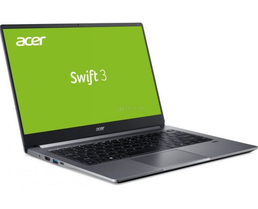 Ультрабук Acer Swift 3 SF314-57-545A Core i5 1035G1/8Gb/SSD256Gb/Intel UHD Graphics/14"/IPS/FHD (1920x1080)/Linux/grey/WiFi/BT/Cam NX.HJFER.005 NX.HJFER.005