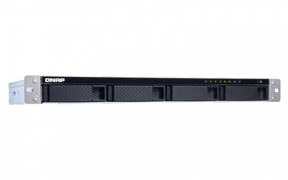 Сетевой RAID-накопитель QNAP 4 отсека для HDD, 10 GbE SFP+, 19", ARM Cortex-A15 Annapurna Labs AL-314 1,7 ГГц, 2 ГБ TS-431XeU-2G TS-431XeU-2G