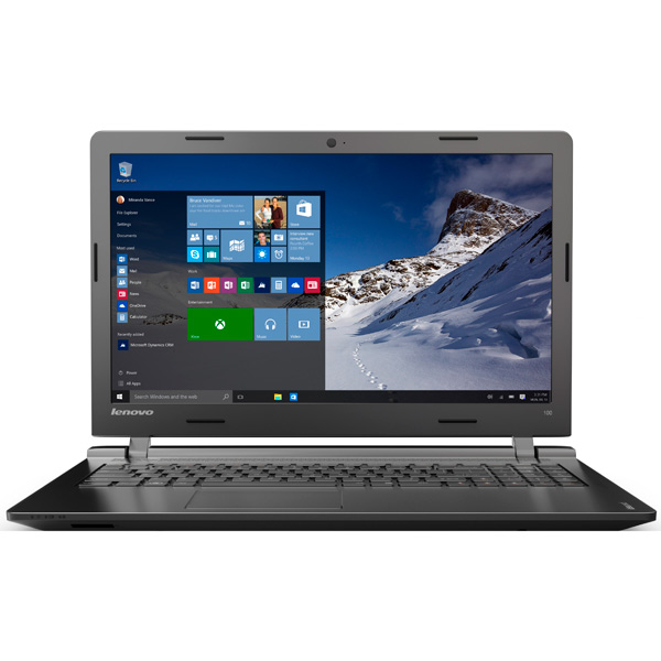 Ноутбук Lenovo IdeaPad 100-15IBY [80MJ00DXRK] black 15.6" HD Cel N2840/4Gb/500Gb/DVDRW/W10 80MJ00DXRK