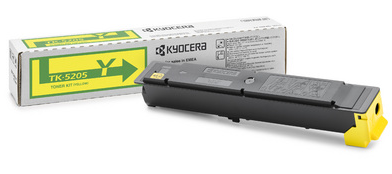 Картридж Kyocera TK-5205Y для TASKalfa 356ci Yellow 1T02R5ANL0 1T02R5ANL0