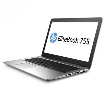 Ноутбук HP EliteBook 755 G4 15,6"/PRO A8-9600B/4GB/500GB 7200/W10p64/3yw/720p/Intel 7265 AC 2x2 nvP +BT 4.2/FPR/No NFC Z2W13EA Z2W13EA