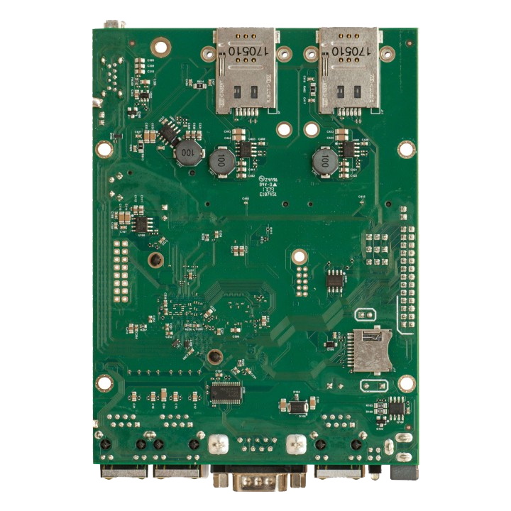 Маршрутизатор Mikrotik RouterBOARD M33G with Dual Core 880MHz CPU, 256MB RAM, 3x Gbit LAN, 2x miniPCI-e, 2x SIM slots, USB, microSD slot, M.2 slot, RouterOS L4 RBM33G RBM33G #3