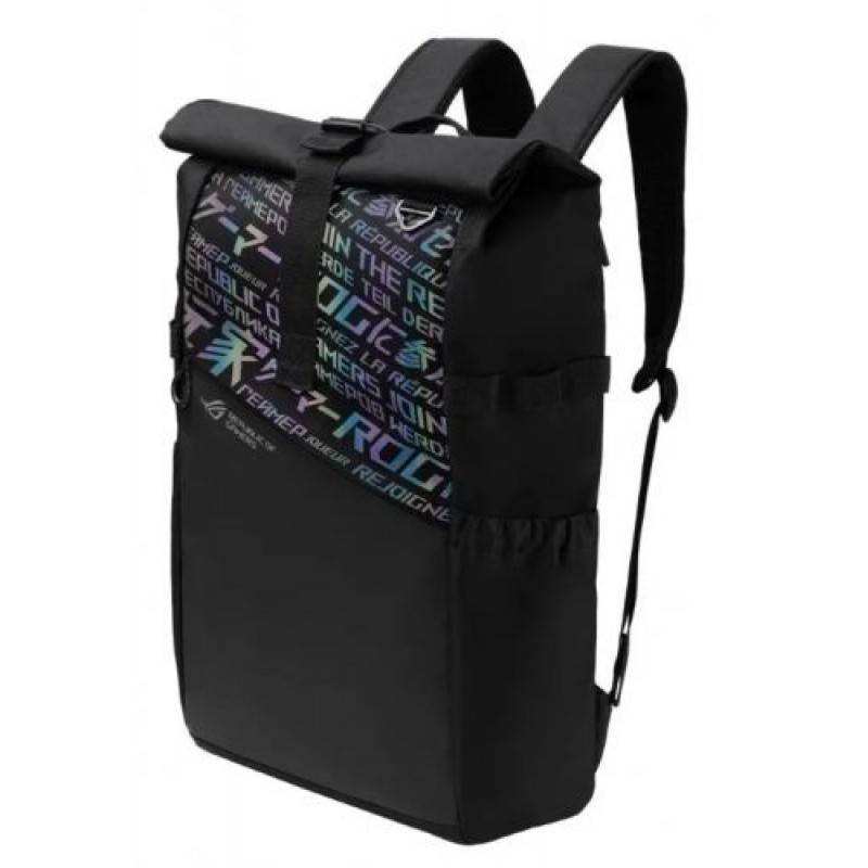 Рюкзак ASUS ROG Ranger BP4701 Gaming Backpack/15_17/17" макс.Полиэстер, полиуретан.Кол внутр отделений -2.Кол внешних отд-2. Черный c рисунком.170 x 480 x 300 мм.1.9 кг 90XB06S0-BBP010 90XB06S0-BBP010
