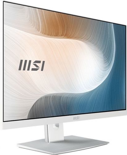 Моноблок MSI Modern AM241P 11M-414XRU 23.8" Full HD i5 1135G7 (2.4) 8Gb SSD256Gb noOS WiFi BT 90W клавиатура мышь белый 1920x1080 9S6-AE0112-667 9S6-AE0112-667