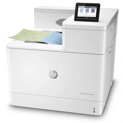 МФУ HP Color LaserJet Enterprise M856dn (A3, 1200dpi,ImageREt4800, 56(56) ppm, 1,5 GB, 16GB EMMC, Duplex, 2trays 550+100, 1y warr, cart. B 16K & CMY 13K pages in box, repl. A2W77A) T3U51A T3U51A