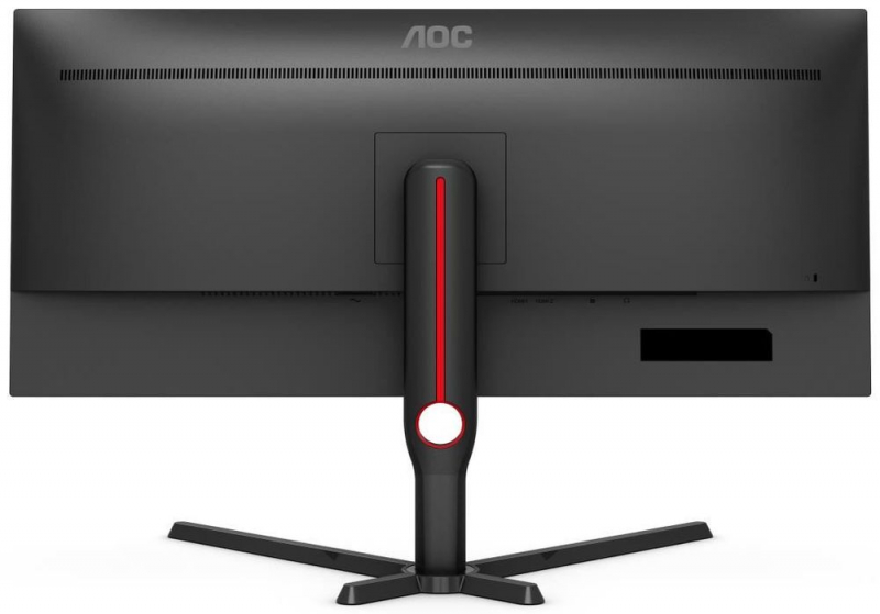 Монитор AOC 34" U34G3XM 3440x1440@144Гц VA LED 16:9 4(1)ms 2*HDMI DP Mega infinity DCR 3000:1 178/178 300cd HAS Tilt Swivel Speakers Black  U34G3XM/EU U34G3XM/EU
