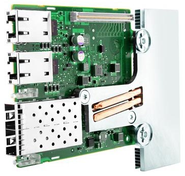 Сетевая карта Dell EMC Broadcom 57800 2x10Gb DA/SFP+ + 2x1Gb BT Network Daughter Card - Kit for G13 540-BBFH 540-BBFH