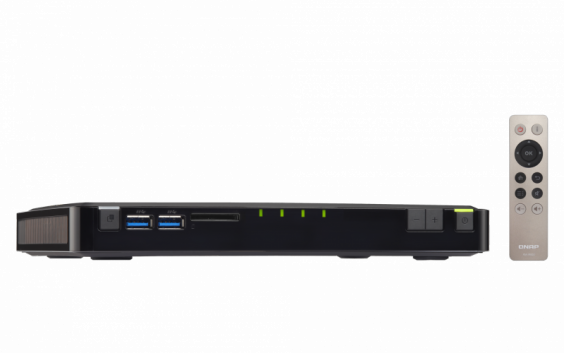 Сетевой RAID-накопитель QNAP 480 Гбайт , HDMI-порт. Четырехъядерный Intel Celeron N3150 1,6 ГГц, 4 Гбайт. TBS-453A-4G-480GB TBS-453A-4G-480GB