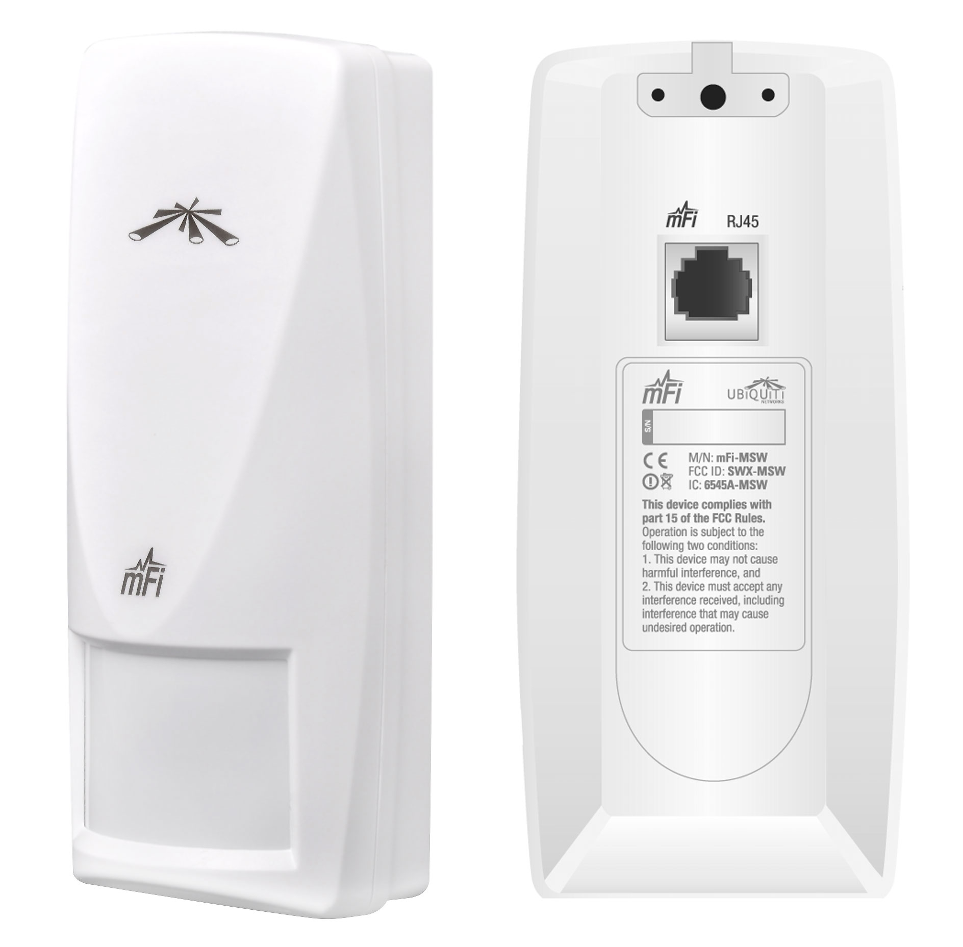 Датчик Ubiquiti mFi Wall Mount Motion Sensor MFI-MSW MFI-MSW #3