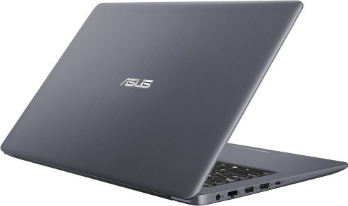 Ноутбук Asus Vivo Book N580VD-DM516T 15.6"(1920x1080 (матовый))/Intel Core i7 7700HQ(2.8Ghz)/16384Mb/1000+128SSDGb/noDVD/Ext:nVidia GeForce GTX1050(4096Mb)/Cam/BT/WiFi/56WHr/war 1y/1.99kg/Metal Steel Grey/W10 (90NB0FL4-M07670) 90NB0FL4-M07670