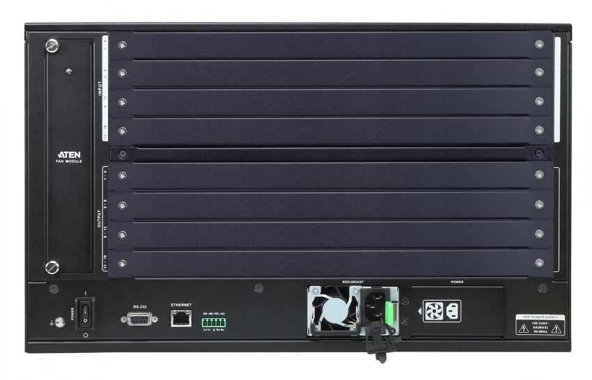 KVM переключатель ATEN HDMI/DVI+AUDIO, 16>16 мониторов, без карт расширения VM1600-AT-G VM1600-AT-G