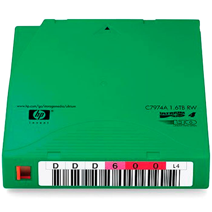 Картридж HPE Ultrium LTO-4 1.6TB RW Data Cartrige C7974A C7974A #2