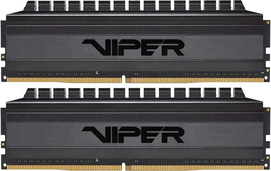 Модуль памяти Patriot  Viper 4 Blackout Gaming DDR4 DIMM 3200MHz 32Gb Kit (2x16Gb) PVB432G320C6K PVB432G320C6K