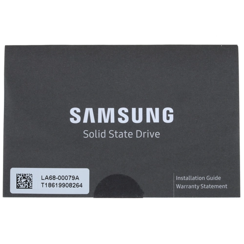 Твердотельный накопитель Samsung 2.5" 4TB 860 EVO Client SSD SATA 6Gb/s, 550/520, IOPS 98/90K, MTBF 1.5M, 3D NAND TLC, 4000MB, 2400TB MZ-76E4T0BW MZ-76E4T0BW
