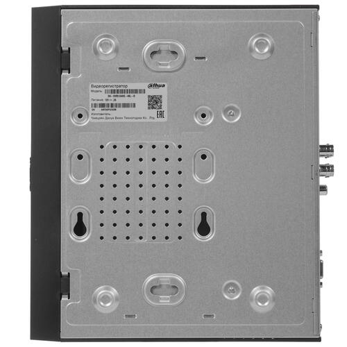 HDCVI-видеорегистратор Dahua DH-XVR5104HS-4KL-I2 4-канальный с ИИ Формат видеосигнала:AHD, TVI, IP, CVBS; отображение: до 8Мп; запись: до 8Мп@7к/с, 4M-N@25к/с; DH-XVR5104HS-4KL-I2 DH-XVR5104HS-4KL-I2