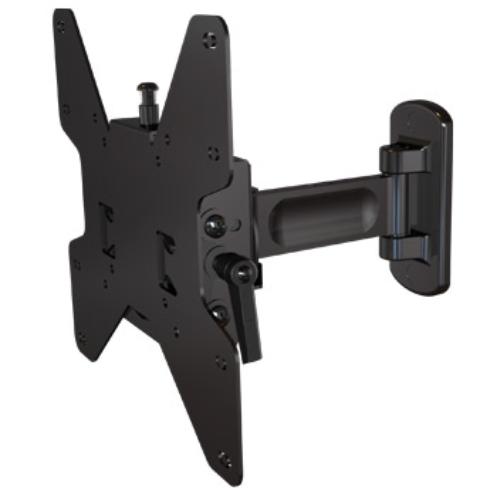 Крепление Wize Pro P37 универсальное наклонно-поворотное настенное для 13"-37"+ дисплеев, наклон +15/-5°, поворот 180°, вращение +5/-5°, VESA 75x75, 100x100, 200x100, 200x200 мм, расстояние от стены 7-20 см, до 36 кг, черн. P37 P37