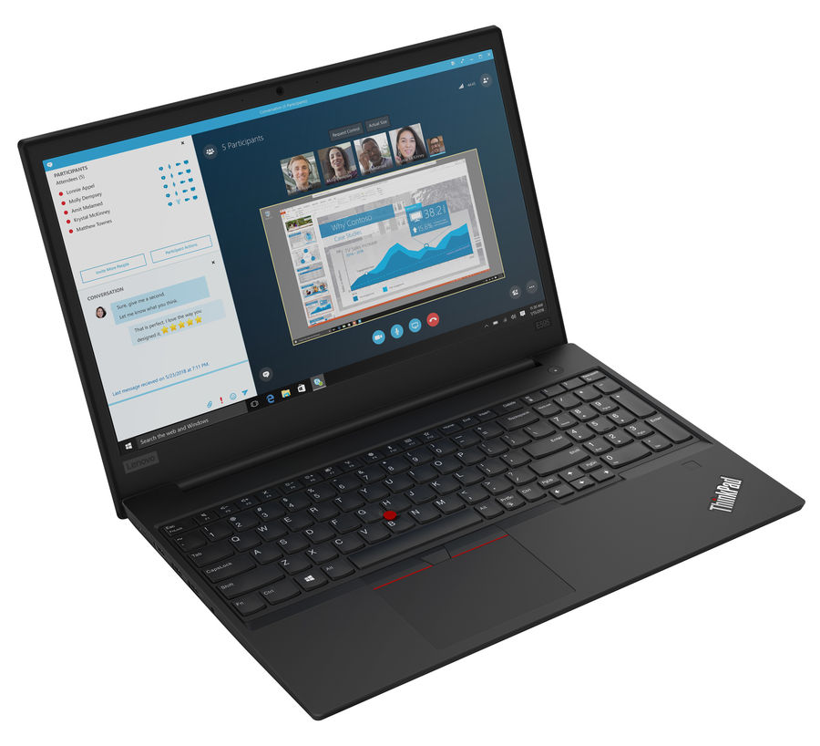 Ноутбук Lenovo ThinkPad EDGE E595 15.6" FHD (1920x1080) IPS, AMD Ryzen 5 3500U, 8GB DDR4, 256GB SSD M.2., Radeon Vega 8, NoWWAN, NoDVD, WiFi, BT, TPM, 65W USB-C, 3Cell 45Wh, Win 10 Pro, Black, 2.1 kg, 1YR C.I 20NF0006RT 20NF0006RT