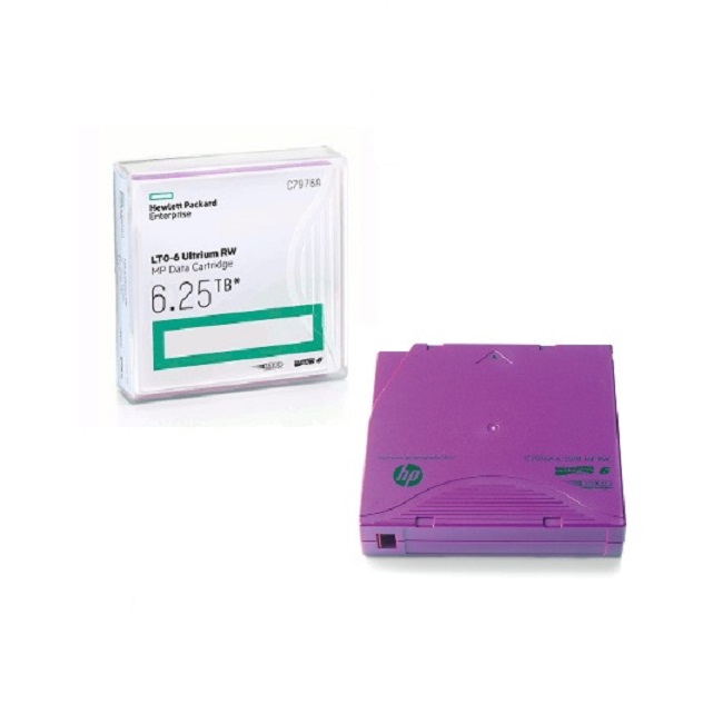Картридж HPE Ultrium LTO-6 6.25TB bar code non custom labeled cartridge 20 pack (for libraries & autoloaders; incl. 20 x C7976L) C7976AN C7976AN
