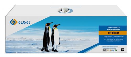 Тонер-картридж G&G черный для НР LaserJet Color M154A/NW, M180/180N, M181/181FW  (1100стр) NT-CF530A NT-CF530A