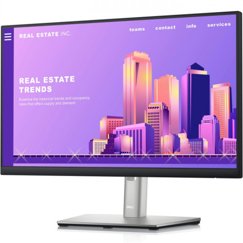 Монитор Dell 27" S/BK (IPS; 16:9; 300cd/m2; 1000:1; 5ms; 1920x1080x60Hz; 178/178; VGA; DP; HDMI; 5xUSB; HAS; Tilt; Swiv; Pivot; VESA) P2722H P2722H