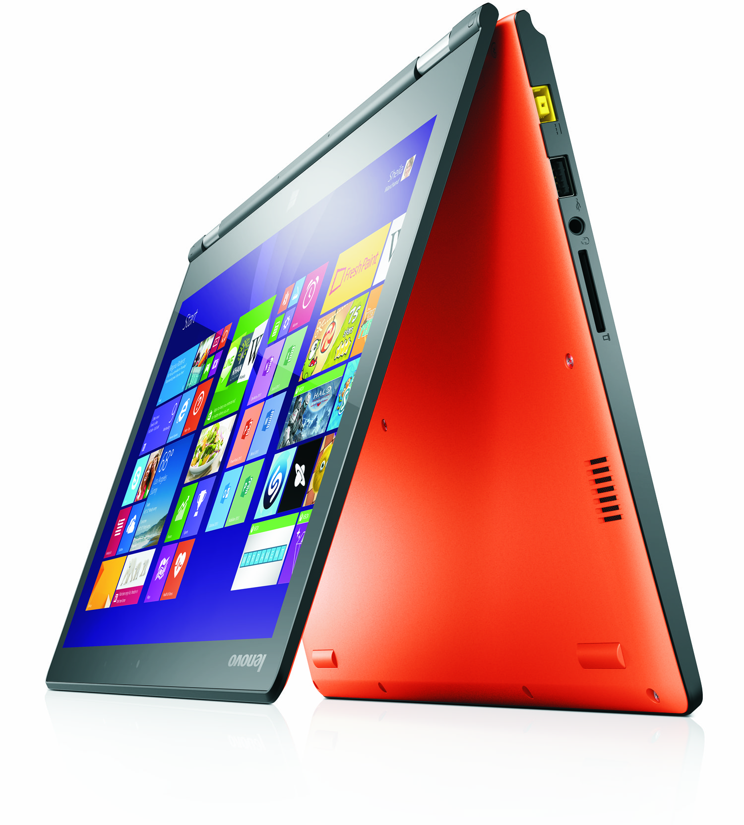 Ультрабук Lenovo IdeaPad Yoga 2 Pro (59403108) Orange 13.3"QHD+/ i3-4010U/ 4G/ 128GSSD/ GMA HD/ W8.1 59403108