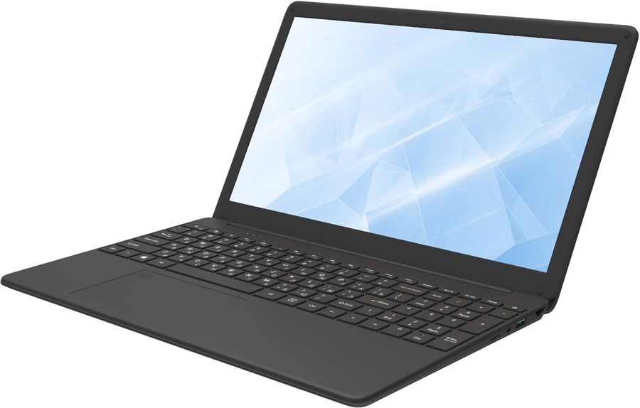 Ноутбук iRU Калибр 15CLG1 Core i3 10110U 8Gb 1Tb Intel UHD Graphics 15.6" IPS FHD (1920x1080) Free DOS black WiFi BT Cam 4500mAh () 1882285 1882285