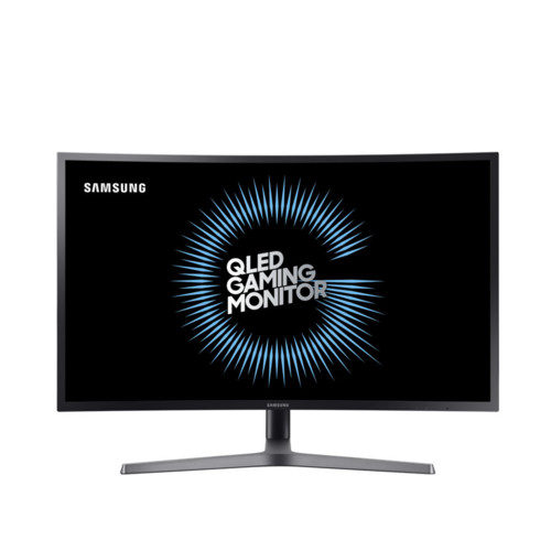 Монитор Samsung 31.5" C32HG70QQI VA LED изогнутый LED 16:9 2560x1440 1ms 3000:1 350cd 178/178 2*HDMI DP USB HAS Pivot Black-Grey LC32HG70QQIXCI LC32HG70QQIXCI