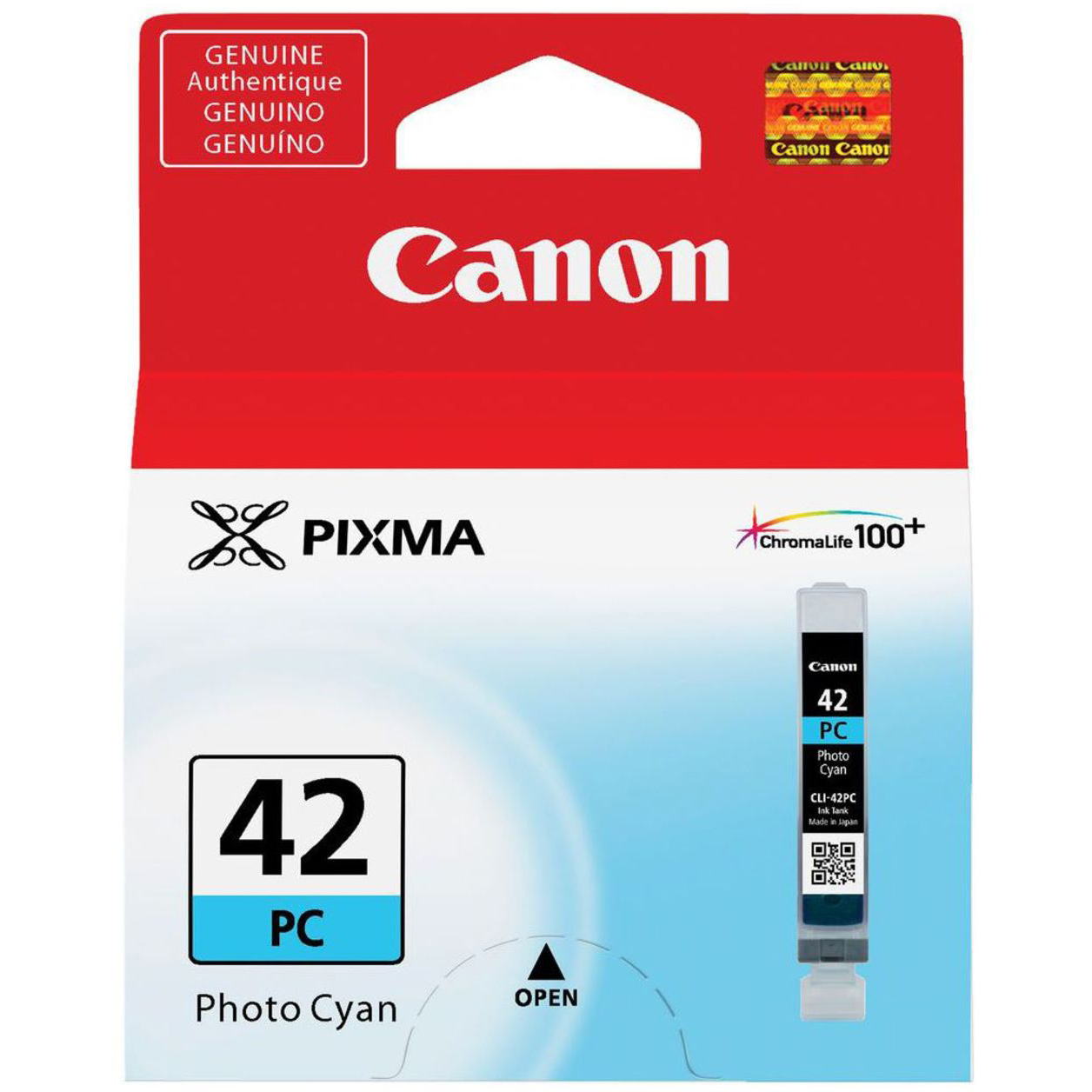 Картридж струйный Canon CLI-42 фото голубой PC для PIXMA Pro-100 6388B001 6388B001