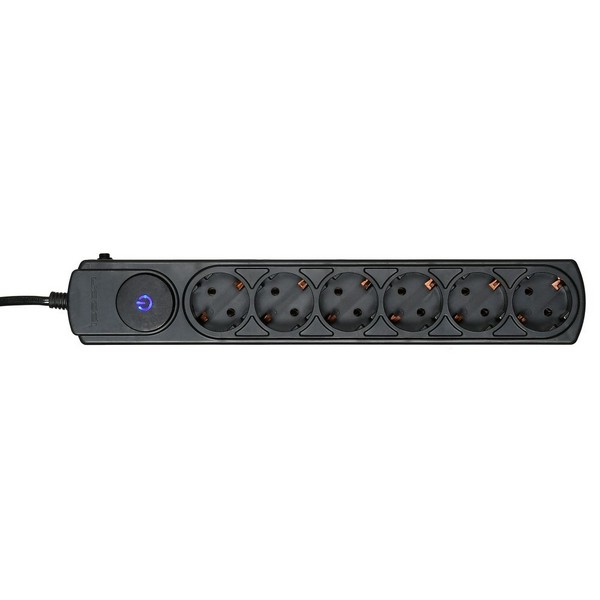 Сетевой фильтр Ippon BK252 5м (6 розеток) черный (коробка)  689478 689478
