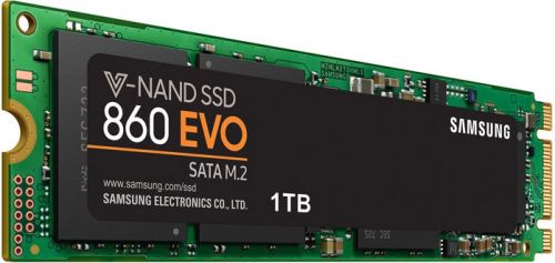 Твердотельный накопитель Samsung SSD M.2 2280 (SATA) 1Tb Samsung 860 EVO MZ-N6E1T0BW MZ-N6E1T0BW