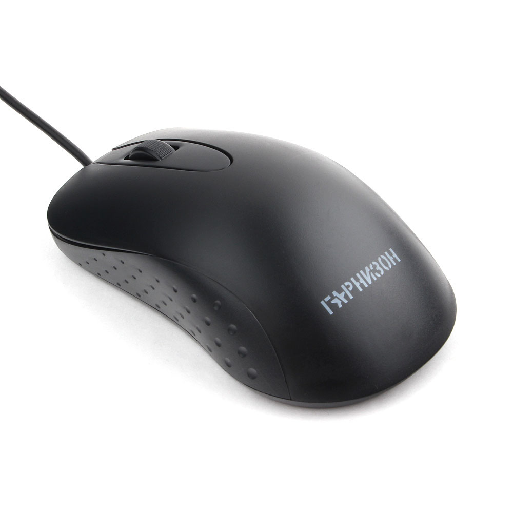 Мышь Гарнизон , USB, чип- Х, черный, 800 DPI, 2кн.+колесо-кнопка GM-120 GM-120