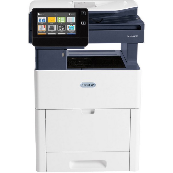 МФУ Xerox VersaLink цветное C505/X (A4, LED, 1200х2400dpi, 43/43 ppm, max 120K стр/мес., 4Gb, DADF, PS3, PCL5c/6, Gigabit Eth, 250GB HDD) C505V_X C505V_X