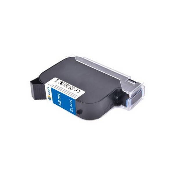Картридж G&G струйный сольвентный черный для принтеров GG-HH1001B, 42 ml GB-001BK GB-001BK