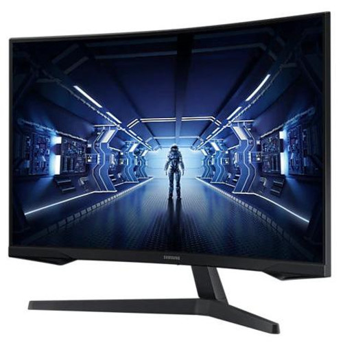 Монитор Samsung 31.5" C32G54TQWI VA LED изогнутый GAMING-монитор Odyssey G5 16:9 2560x1440 1ms 2500:1 250cd 178/178 HDMI DP 144Hz FreeSync HDR10 Tilt VESA Black LC32G54TQWIXCI LC32G54TQWIXCI