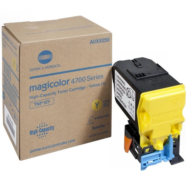 Тонер желтый Konica-Minolta mc 4750 (A0X5250) A0X5250 #5