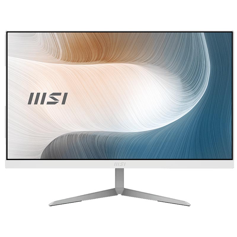 Моноблок MSI Modern AM242T 12M-066XRU 23.8" Full HD Touch i5 1240P (1.7) 8Gb SSD512Gb Iris Xe noOS GbitEth WiFi BT 120W Cam белый 1920x1080 9S6-AE0712-066 9S6-AE0712-066