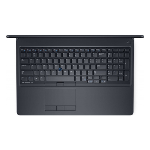 Ноутбук Dell Precision 7520 15.6" Ultrasharp FHD IPS (1920x1080), i7-7920HQ (up to 3.9Ghz Turbo, QC,8M,35W), 32GB (2*16GB) 2400Mhz DDR4 Non-ECC SDRAM, 512GB M.2 PCIe SSD Class 40, Nvidia Quadro M2200 w/4GB GDDR5, Intel WiFi Link 8265 2x2 802.11ac+BT  Dell Precision 7520