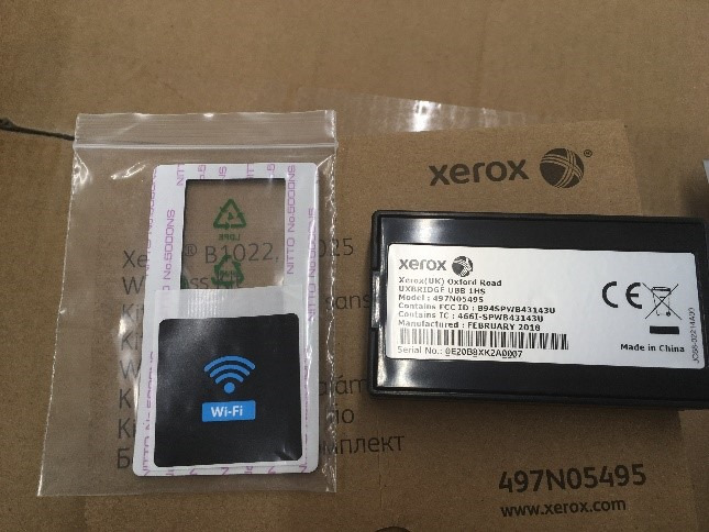 Опция Xerox беспроводного подключения B1022/1025 497N05495 497N05495