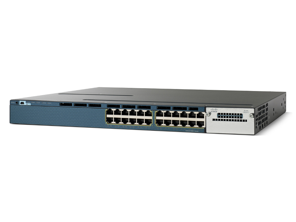 Коммутатор Cisco Catalyst 3560X 24 Port Data LAN Base WS-C3560X-24T-L WS-C3560X-24T-L
