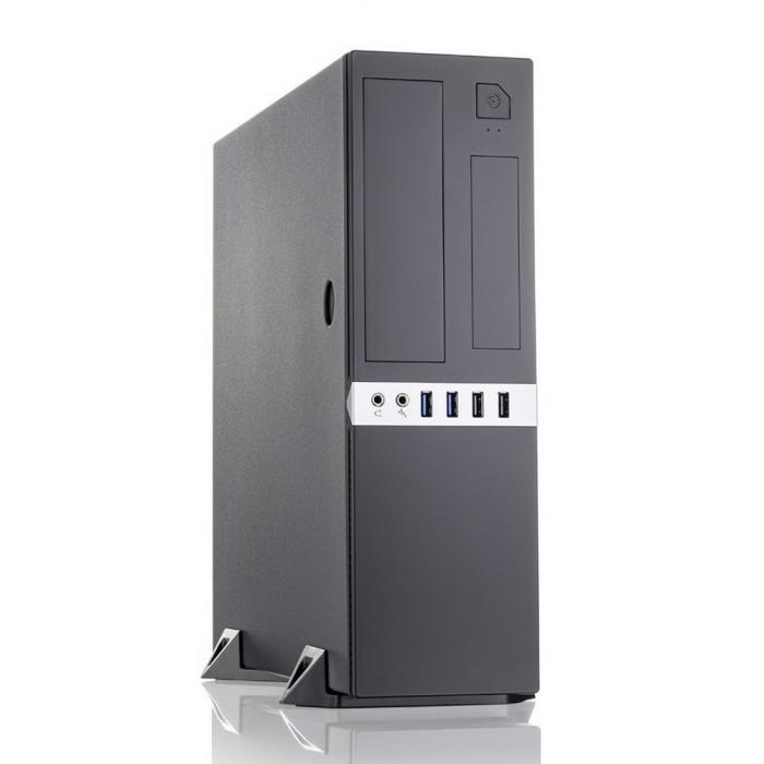 Корпус Foxline Сase Foxline mATX Desktop 300W, 2xUSB3.0, 2xUSB2.0, toolless, Black, 8cm. fan, powercord FL-203-TFX300S FL-203-TFX300S
