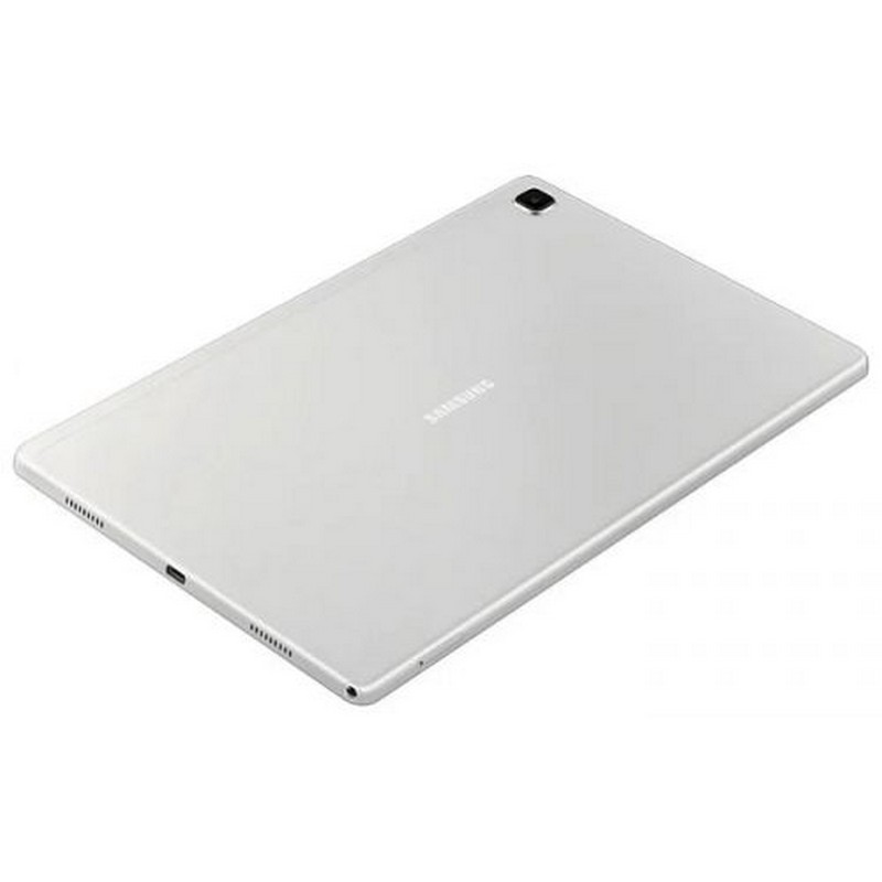 Планшетный компьютер Samsung Galaxy Tab A7 SM-T500N 2.0 8C/RAM3Gb/ROM64Gb 10.4" TFT 2000x1200/Android 10.0/серебристый/8Mpix/5Mpix/BT/WiFi/Touch/microSD 1Tb/7040mAh SM-T500NZSESER SM-T500NZSESER