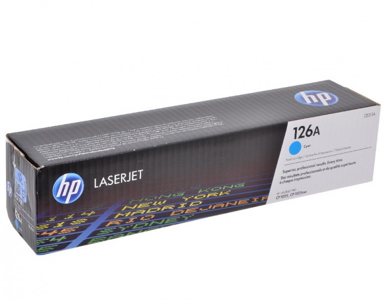 Картридж HP 126A для LaserJet CP1025, синий (1000 стр.) CE311A CE311A #1