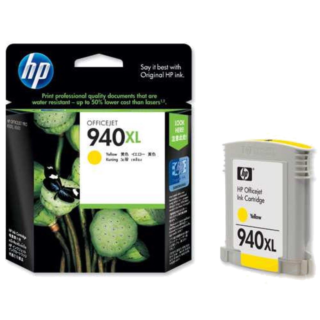 Картридж HP 940XL для Officejet Pro 8000/8500, желтый (C4909AE) C4909AE
