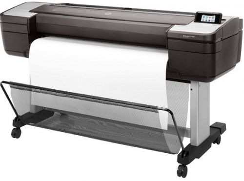 Плоттер HP DesignJet T1700dr (44",2400x1200dpi, 26spp(A1), 128Gb(virtual), HDD500Gb, host USB type-A/GigEth,stand,sheet feed,2 rollfeed,autocutter, TouchScreen, 6 cartridges/3 heads,2y warr) W6B56A W6B56A #4