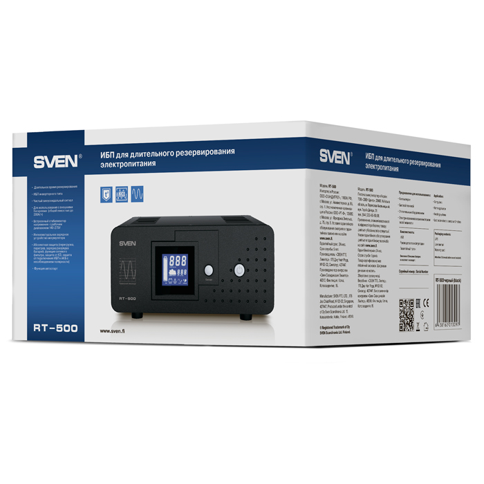 Источник бесперебойного питания Sven RT-500 SV-013097 SV-013097 #1