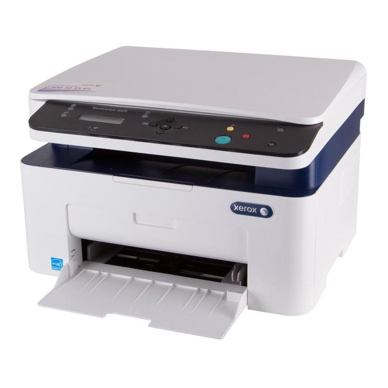 МФУ Xerox лазерный WorkCentre 3025 A4 WiFi белый/синий 3025V_BI 3025V_BI