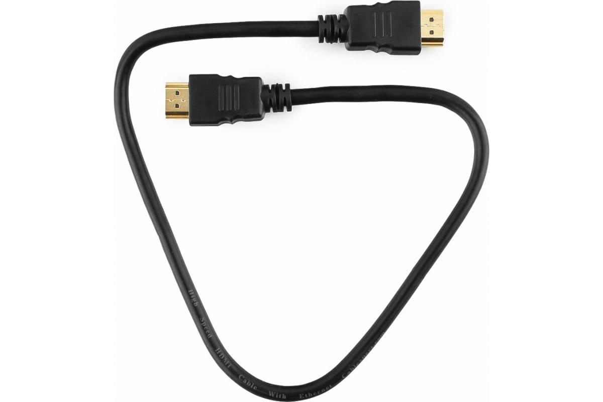 Кабель HDMI Cablexpert  (19M -19M)  0.5 метра ver2.0 CC-HDMI4-0.5M CC-HDMI4-0.5M